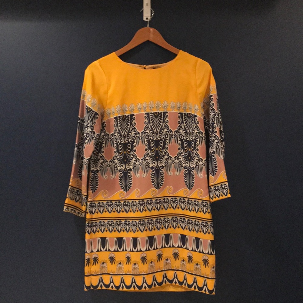 J. Crew Patterned Shift Dress